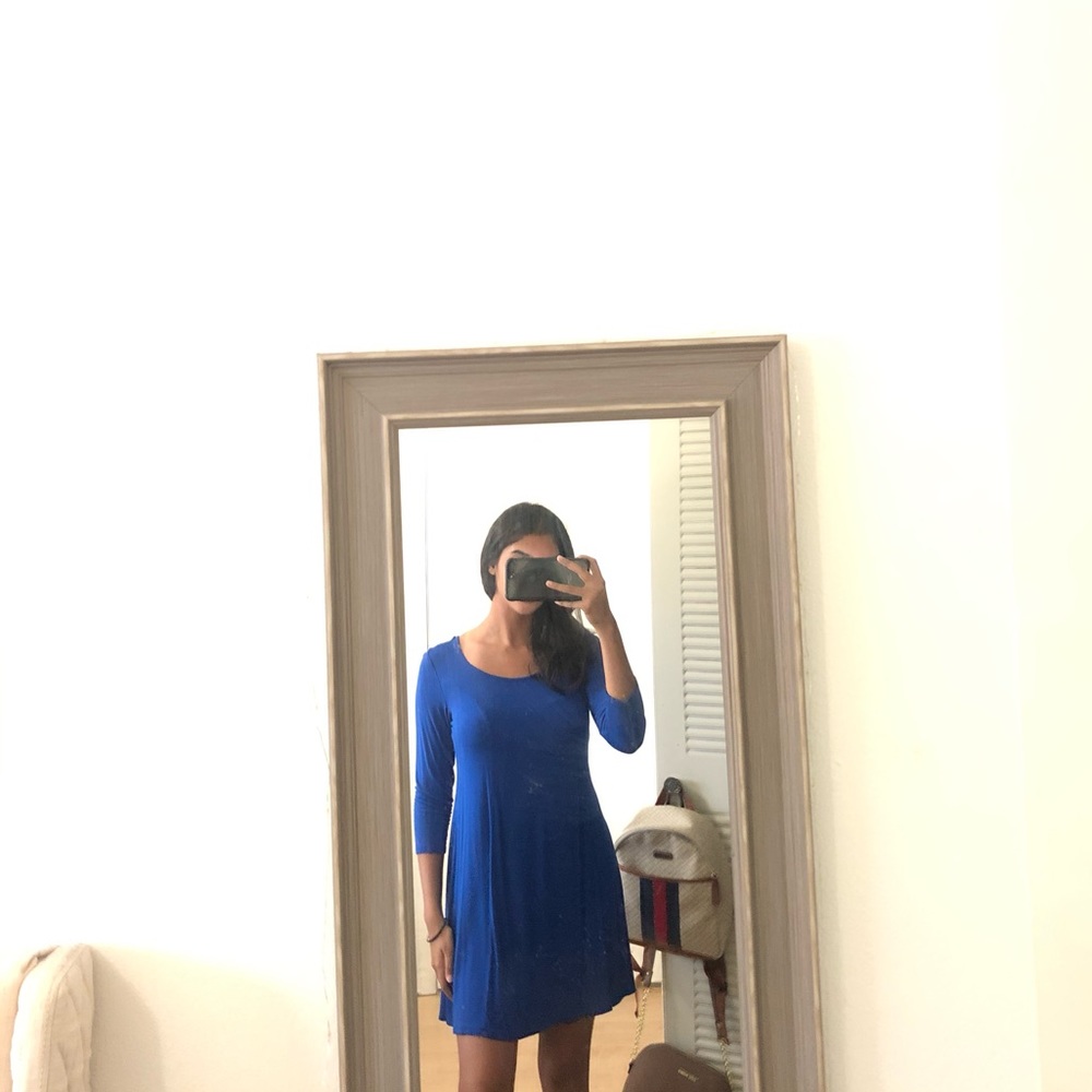 new royal blue dress Charlotte Russe